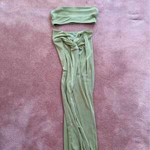 Princess Polly Olive Green Maxi Dress